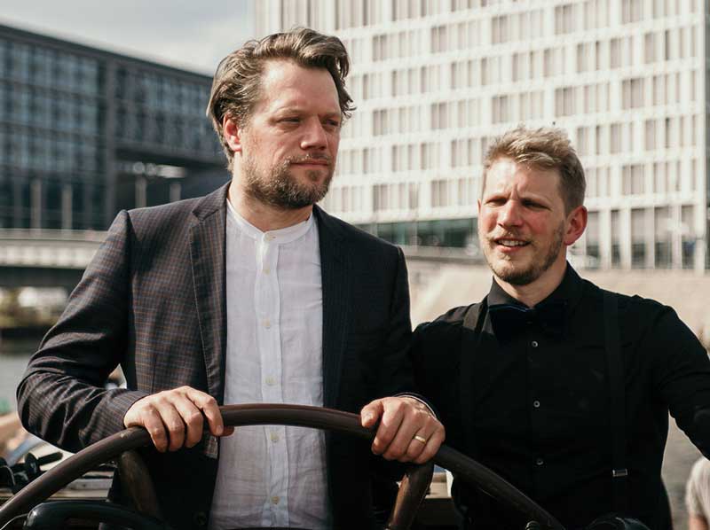 Gründer Julius Dahmen & Volker Marhold