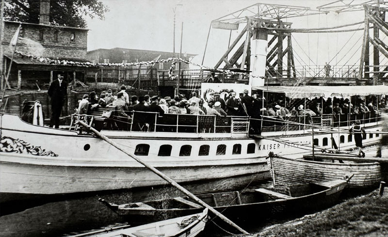 Schifffahrt Kaiser Friedrich im Jahr 1920