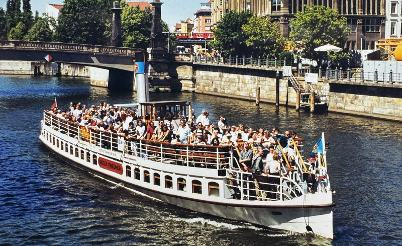 Schifffahrt Kaiser Friedrich im Jahr 1993